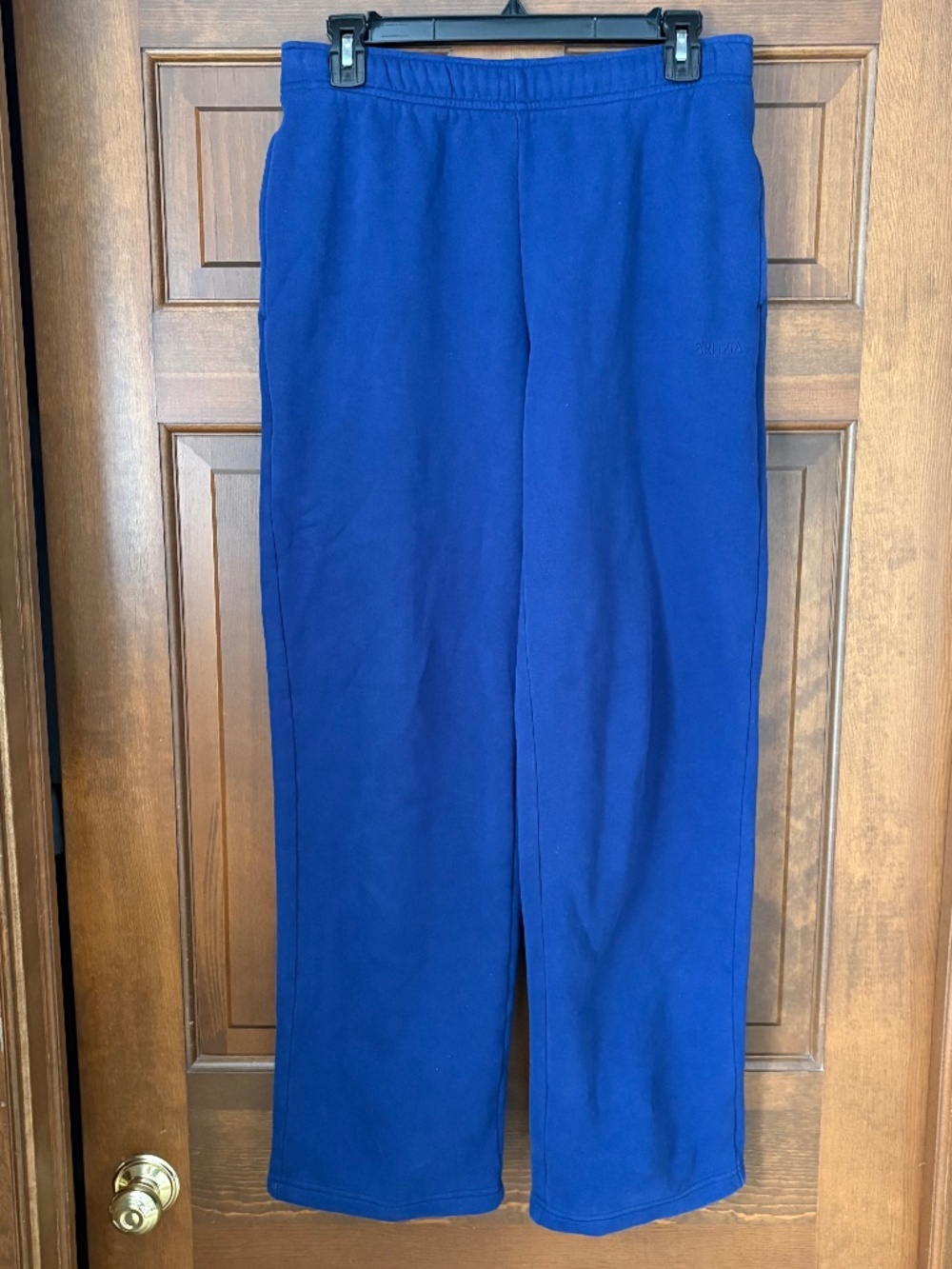 Aritzia Sweatfleece Mega Fit Wide Leg Sweatpants Blue S